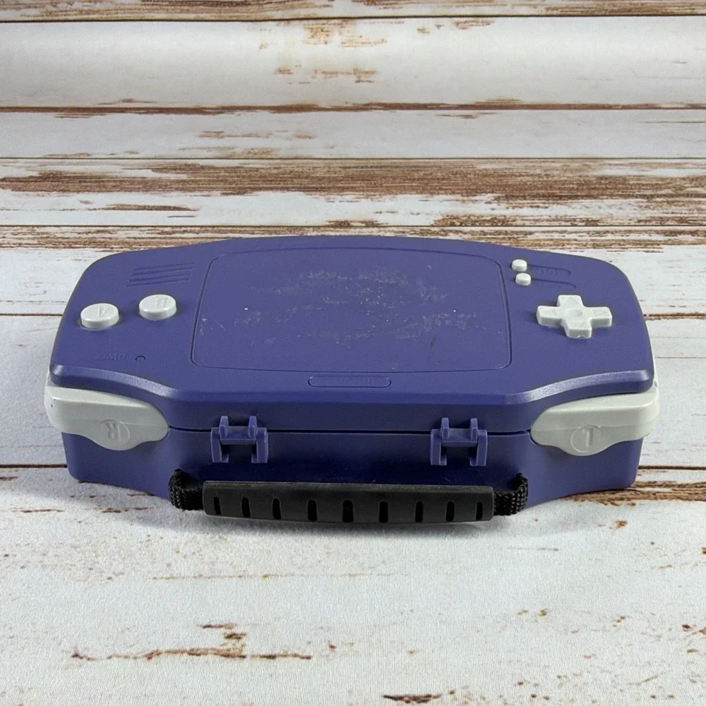 RARE Official Game Boy Advance Hard Shell Carrying Case Indigo Purple